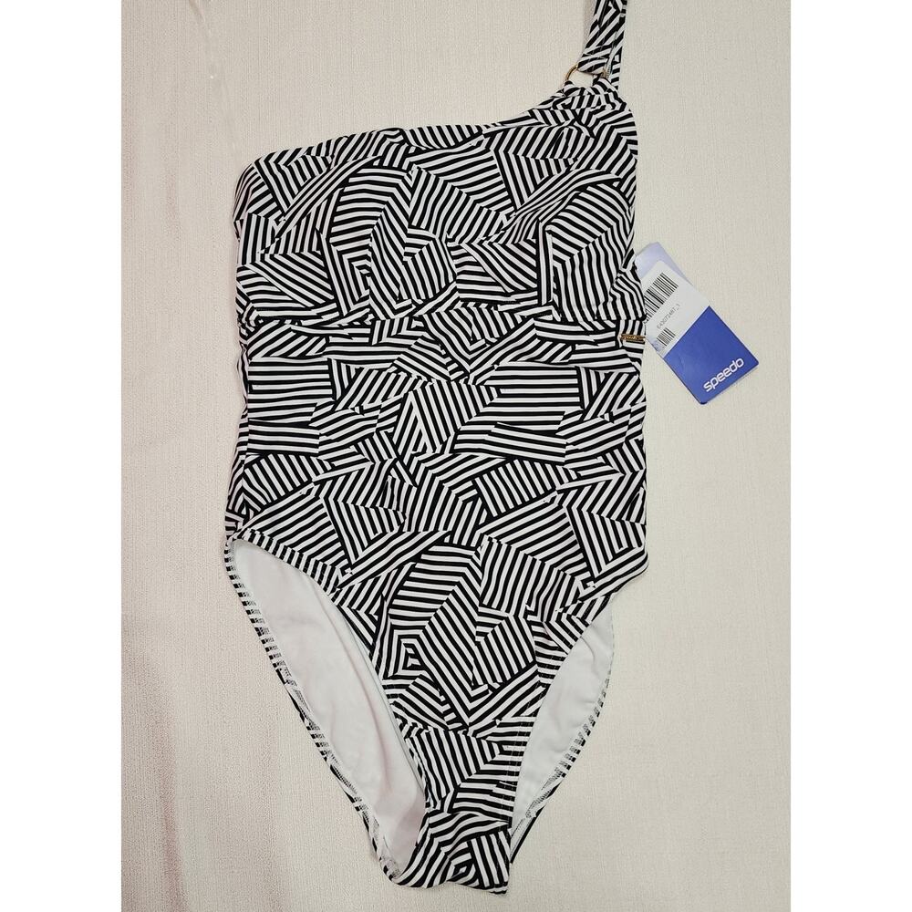 speedo shaping swimwear women's one piece swim suit